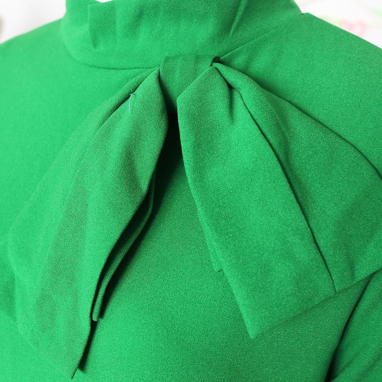  Long Sleeve Red Dress 