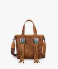 Cowhide Fringe Purse