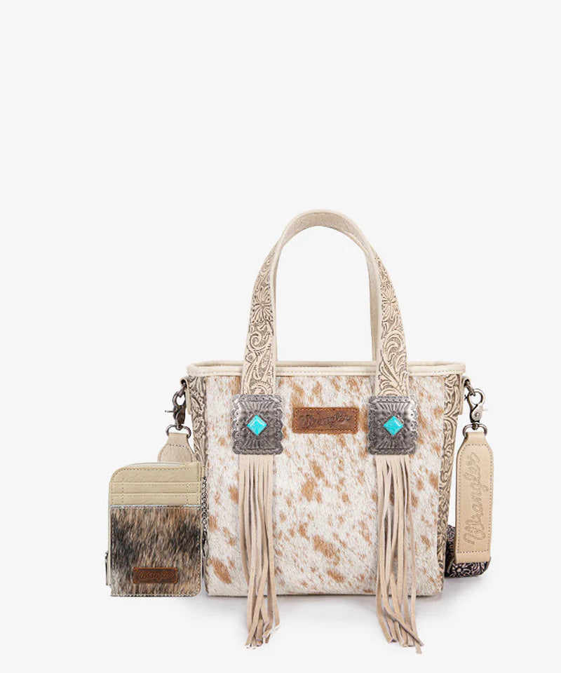 Cowhide Fringe Purse