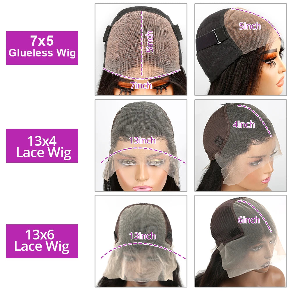 Deep Water Wave Curly Wigs 100% Human Hair Wig