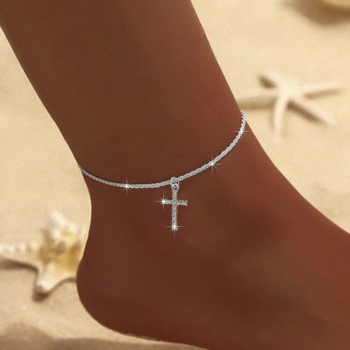 Sparkling Anklet Dainty Jewelry