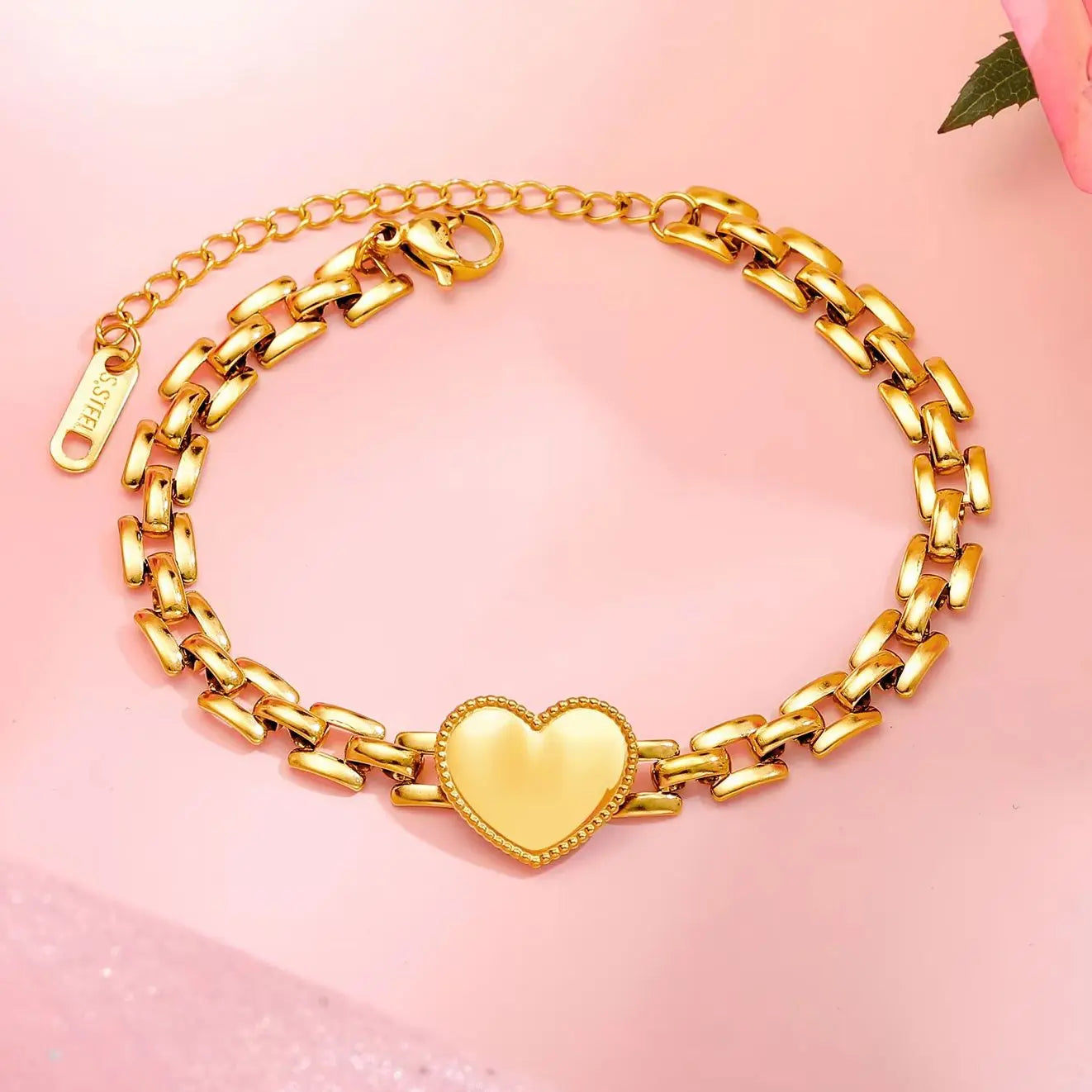 Trendy Love Heart Bracelet