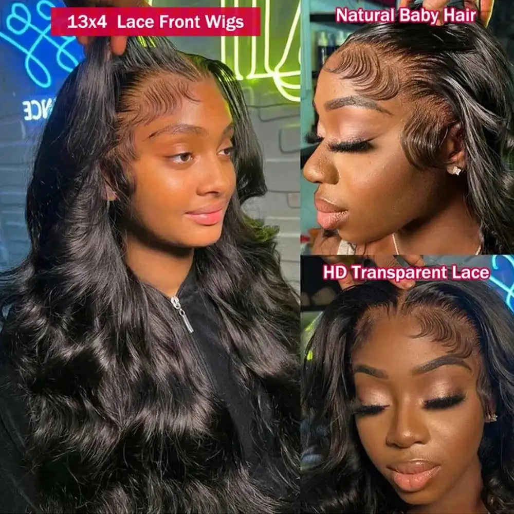 13x6 Lace Front Wigs Human Hair Body Wave Wig Lace Frontal Human Hair Wigs