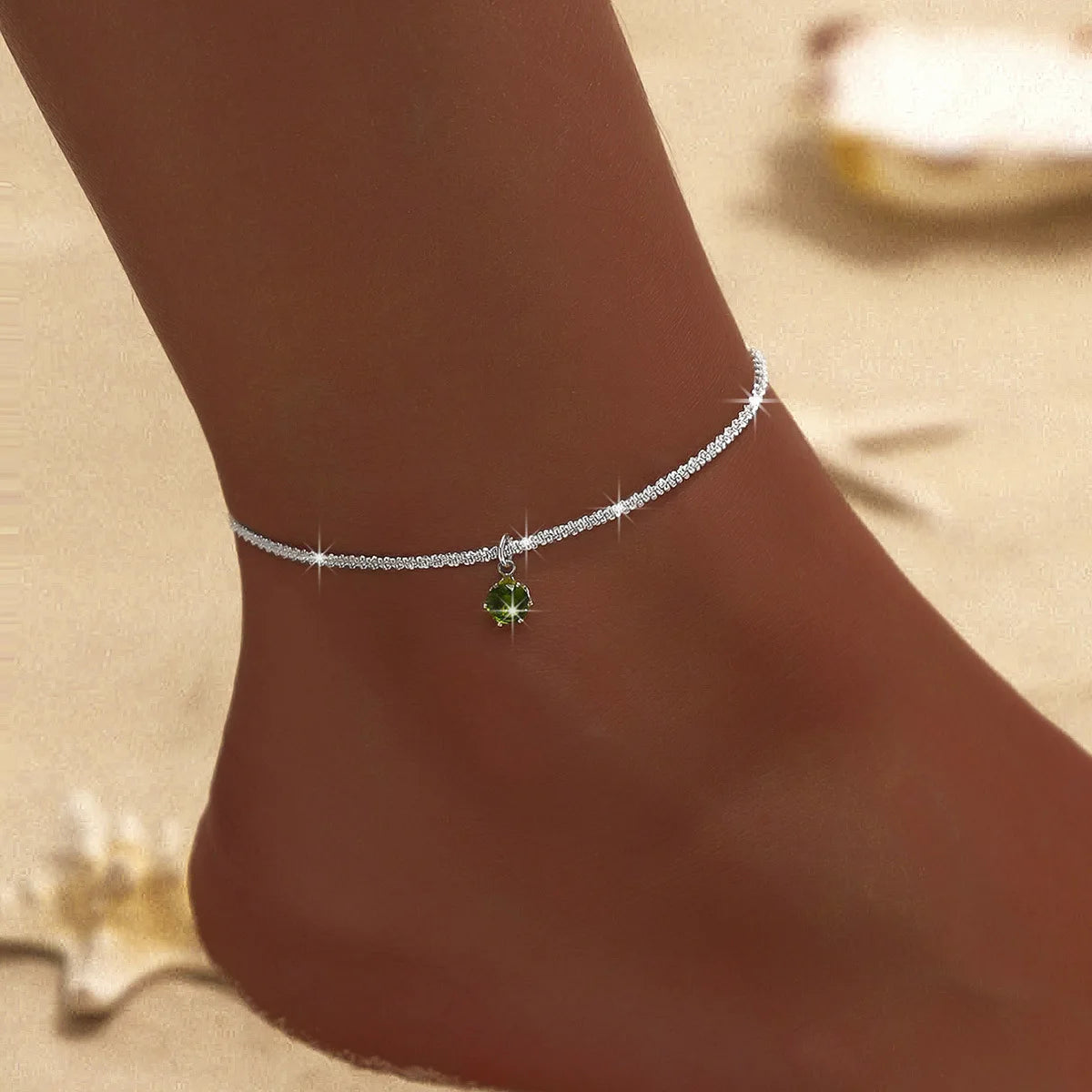 Sparkling Anklet Dainty Jewelry