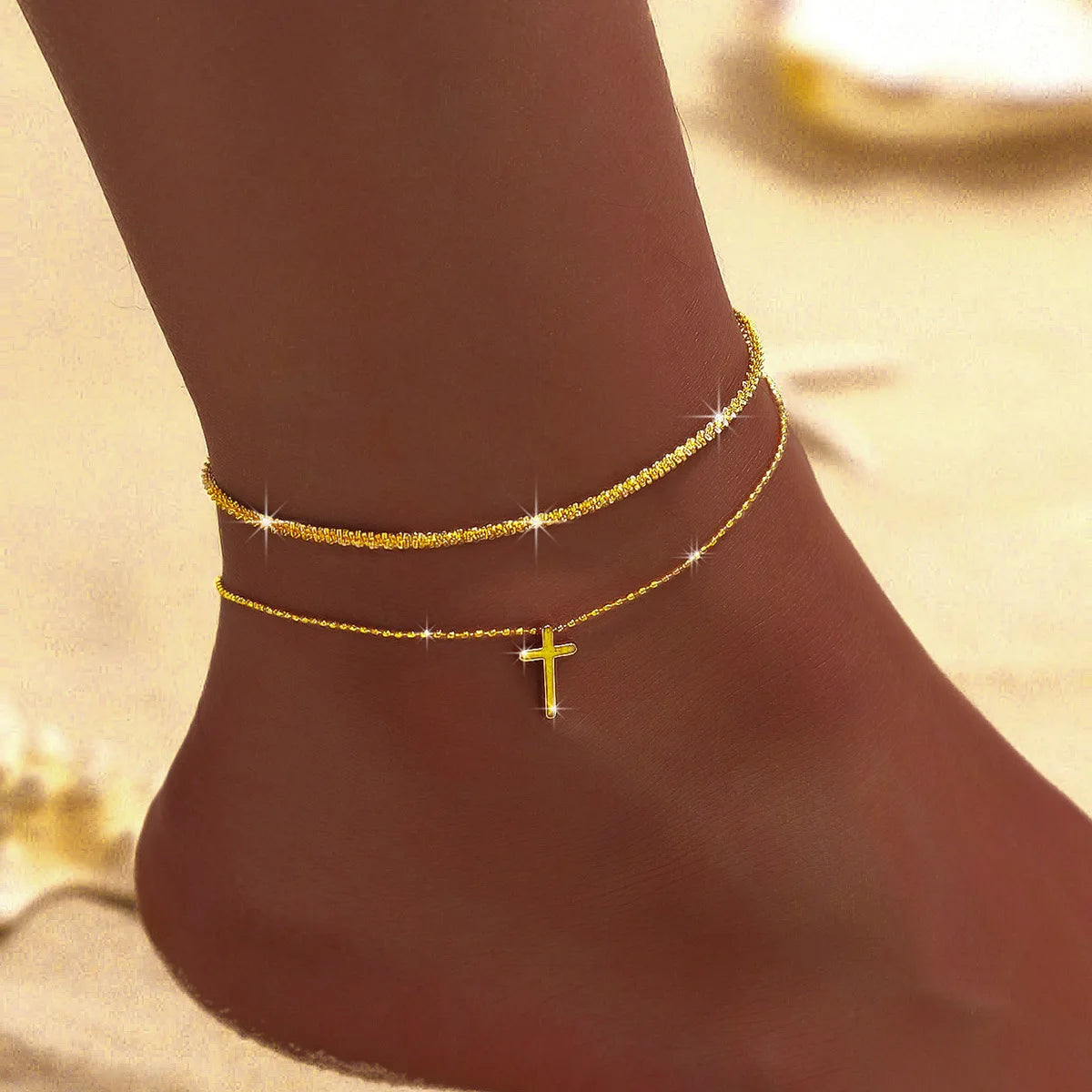Sparkling Anklet Dainty Jewelry