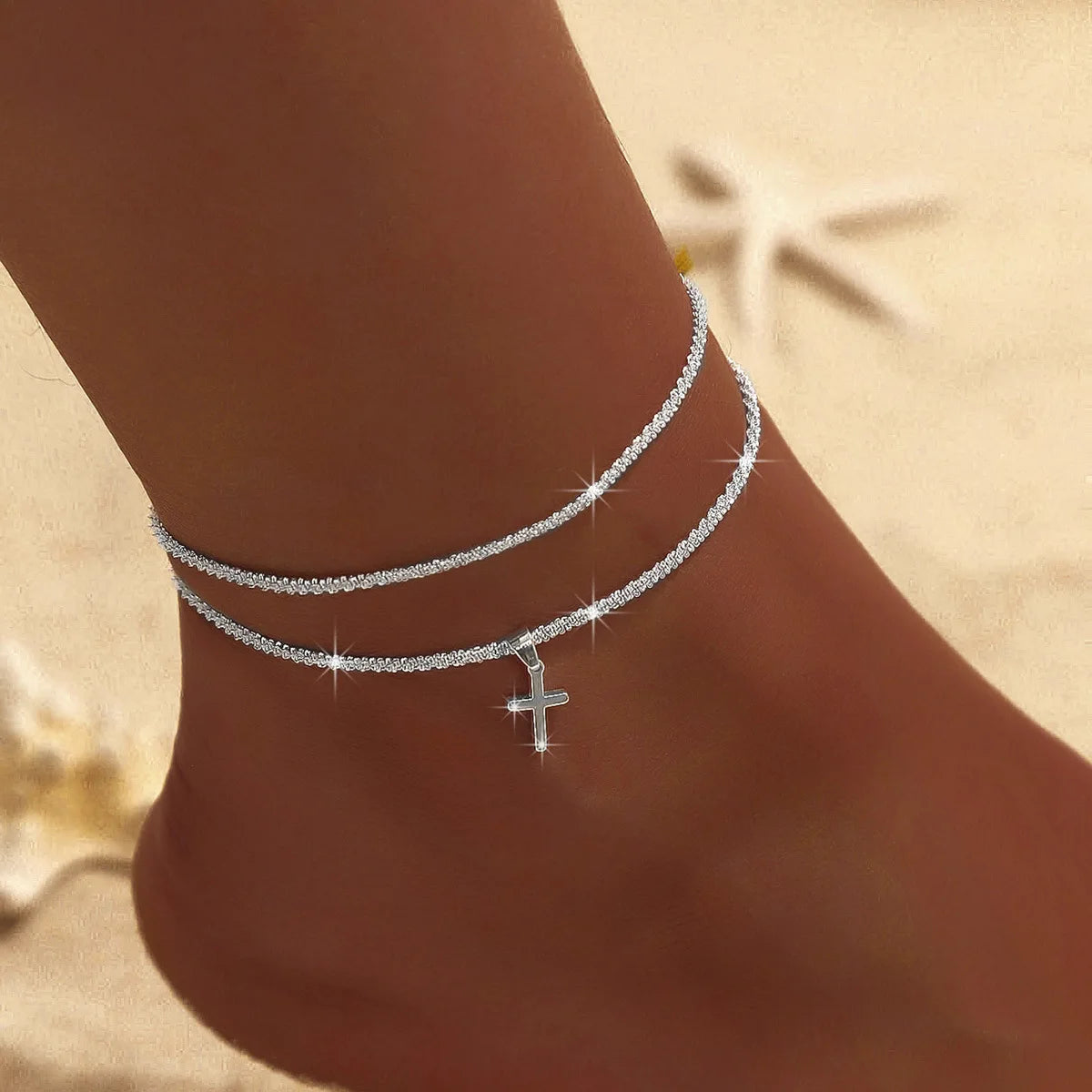 Sparkling Anklet Dainty Jewelry