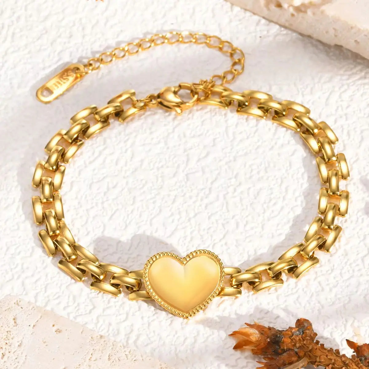 Trendy Love Heart Bracelet