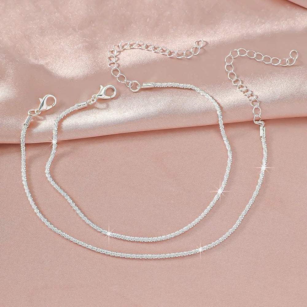Sparkling Anklet Dainty Jewelry