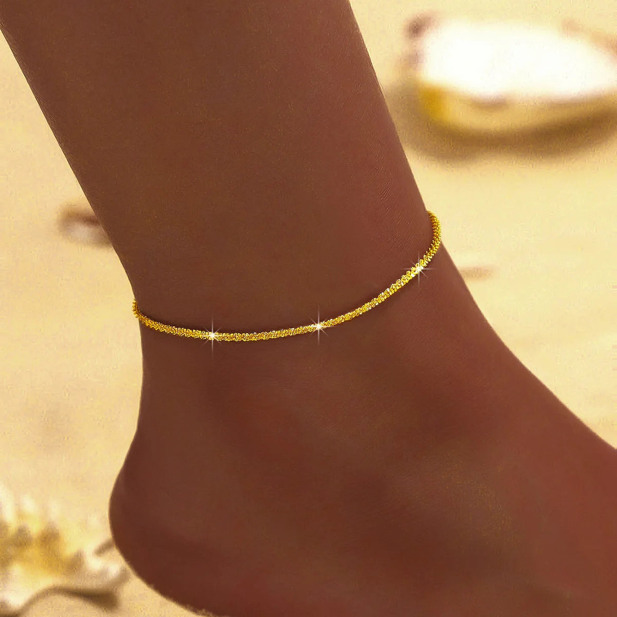 Sparkling Anklet Dainty Jewelry
