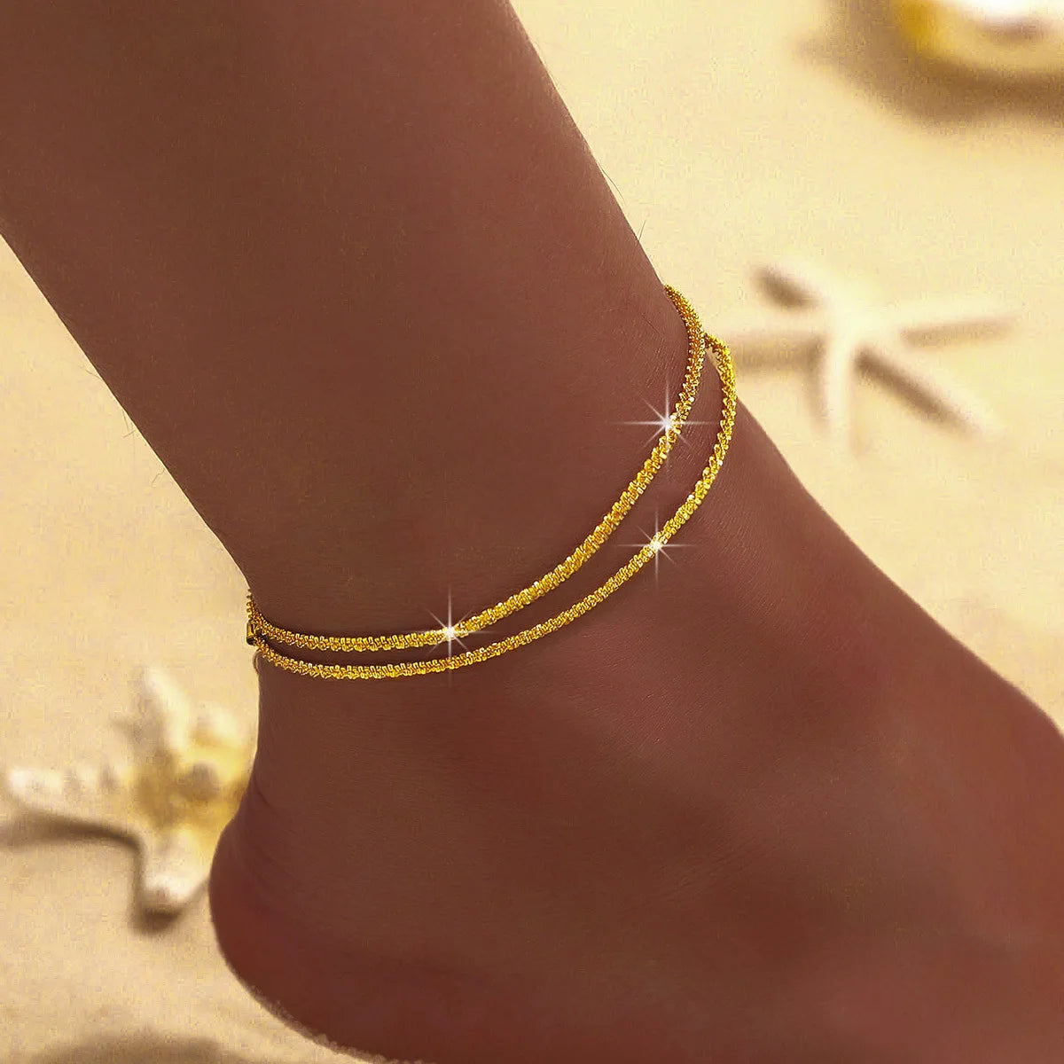 Sparkling Anklet Dainty Jewelry