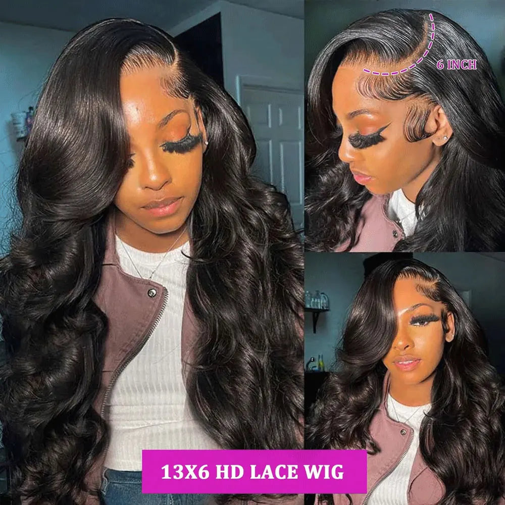 13x6 Lace Front Wigs Human Hair Body Wave Wig Lace Frontal Human Hair Wigs