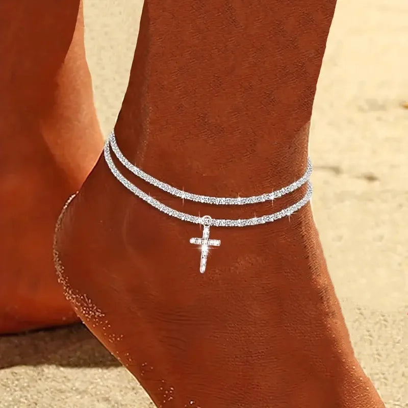 Sparkling Anklet Dainty Jewelry