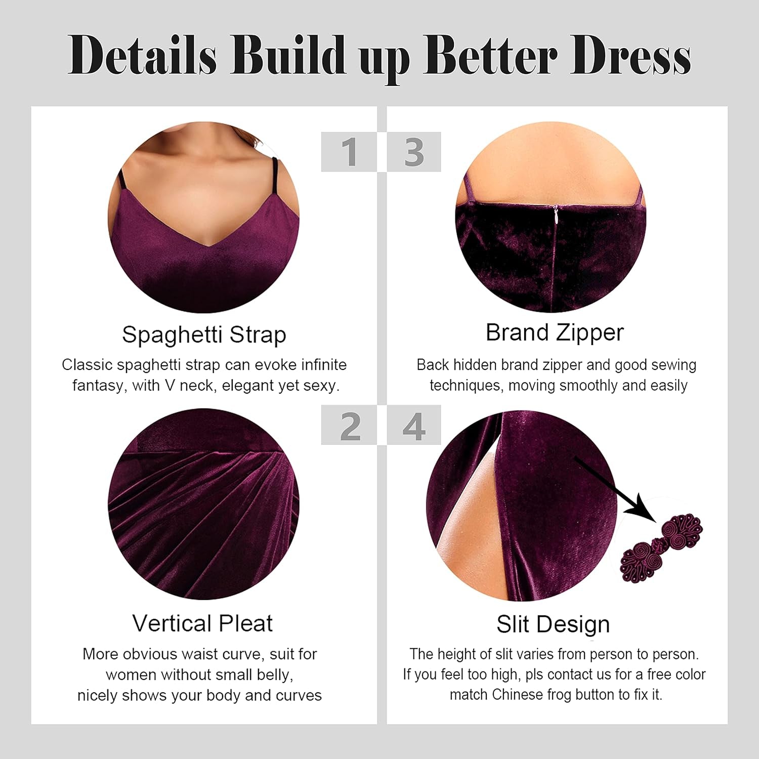 Women'S Sexy Ruched Cocktail Party Dress Velvet Bodycon Cami Evening Prom Dress